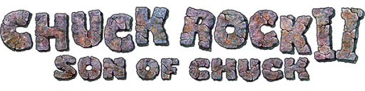 Chuck Rock II: Son of Chuck logo for Amiga CD32